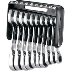 Facom 467BS 10 Piece Short Reversible Ratchet Spanner Set