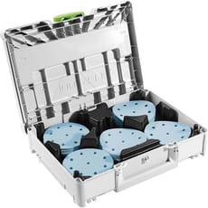 Festool SYS-STF D125 GR-Set 125mm Granat Sanding Discs & Systainer Case