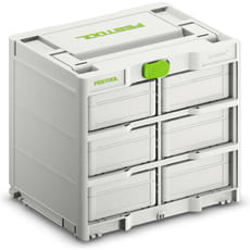 Festool SYS3-RK/6 M 337-Set Systainer Rack