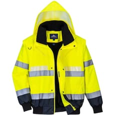 Glowtex 3 in 1 Hi Vis Bomber Jacket