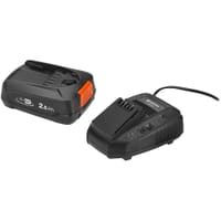 Gardena AL 1830 CV and PBA 18V/45 P4A 18v Cordless Li-ion Battery 2.5ah and Battery Charger 