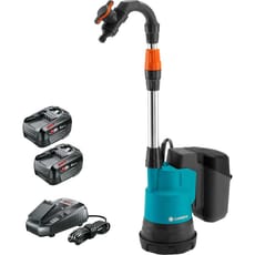 Gardena 2000/2 P4A 18v Cordless Rainwater Submersible Water Butt Tank Pump