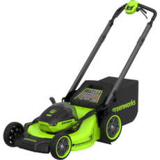 Greenworks MO48L 48v Cordless Brushless Self Propelled Rotary Lawnmower 460mm 
