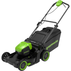 Greenworks MO40L 40v Cordless Brushless Rotary Lawnmower 410mm