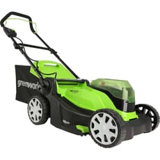 Greenworks G24X2LM41 48v Cordless Rotary Lawnmower 410mm 
