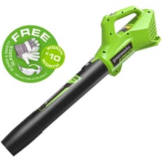 Greenworks G24ABII 24v Cordless Axial Garden Leaf Blower