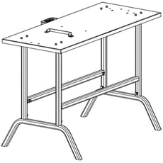 Handy Log Splitter Table and Stand for THLS-4 / THLS-6