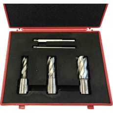 Rotabroach 3 Piece HSS Raptor Mag Drill Cutter Set 