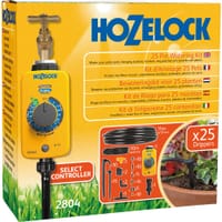 Hozelock MICRO 25 Pot Garden Watering System and Sensor Timer 