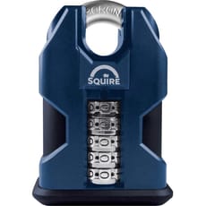 Henry Squire High Security Combination Padlock Closed Shackle 