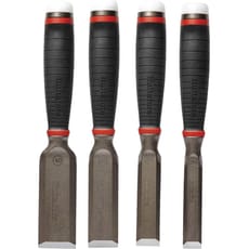 Hultafors 4 Piece Heavy Duty Bevel Edge Wood Chisel Set