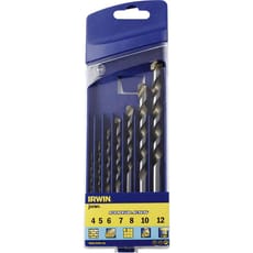 Irwin 7 Piece Multi Purpose Drill Bit Set