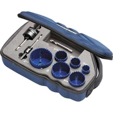 Irwin 9 Piece Bi Metal Hole Saw Set