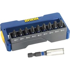 Irwin 10 Piece Impact Screwdriver Bit Set