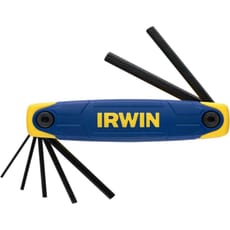 Irwin 7 Piece Folding Hexagon Allen Key Set Metric