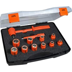 ITL 12 Piece 3/8" Drive Insulated Socket Set Metric & Imperial