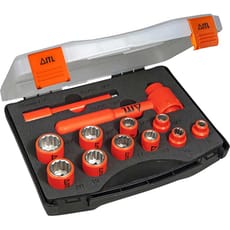 ITL 12 Piece 3/8" Drive Insulated Bi Hexagon Socket Set