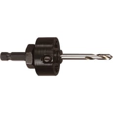 Starrett A17-38 Locking Arbor 9mm Shank for 32mm - 210mm Hole Saws