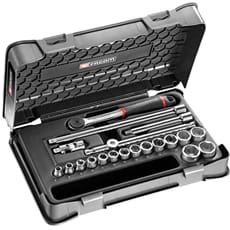 Facom J.161-3P6 20 Piece 3/8" Drive Hexagon Socket Set