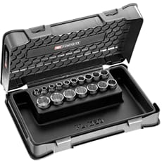 Facom J.400 17 Piece 3/8" Drive Bi Hexagon Socket Set
