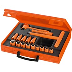 Facom J.401AVSE VSE Series 17 Piece 3/8" Drive Insulated Socket Set