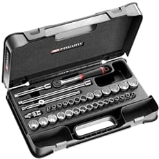 Facom J.430AMU 34 Piece 3/8" Drive Bi Hexagon Socket Set