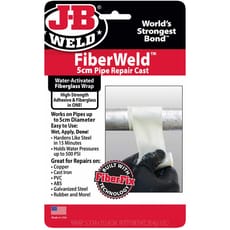J-B Weld FiberWeld Pipe Repair Cast for Pipes Up to 50mm Diameter