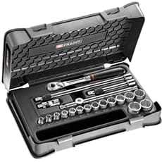 Facom JL.171-3P12 20 Piece 3/8" Drive Bi Hexagon Socket Set