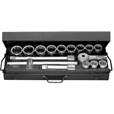Facom K.432E 16 Piece 3/4" Drive Bi Hexagon Socket Set