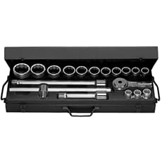 Facom K.436E 18 Piece 3/4" Drive Bi Hexagon Socket Set