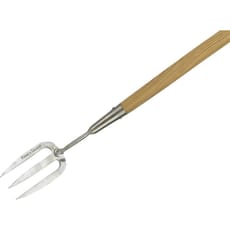 Kent and Stowe Stainless Steel Long Handle Weed Fork