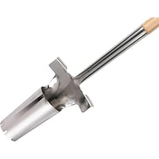 Kent and Stowe Stainless Steel Long Handle Bulb Planter