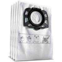 Karcher Fleece Filter Dust Bags for WD 4, 5 and 6 Premium Vacuum Cleaners 