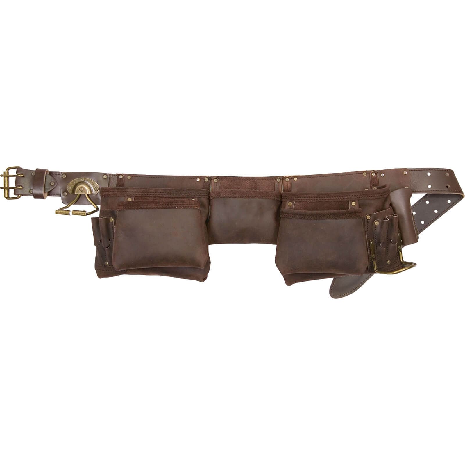 Kunys 12 Pocket Leather Tool Belt Tool Holders Pouches