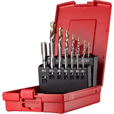 Dormer L115 No 101 14 Piece Hss Metric Tap and Drill Set 