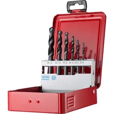 Dormer L126 6 Piece E650 Metric Spiral Flute Tap & Drill Set 