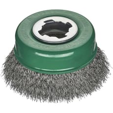 Lessmann X Lock Non Sparking Crimped Stainless Steel Wire Brush 
