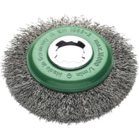 Lessmann X Lock Non Sparking Crimped Stainless Steel Wire Wheel 
