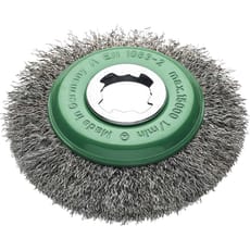 Lessmann X Lock Non Sparking Crimped Stainless Steel Wire Wheel 