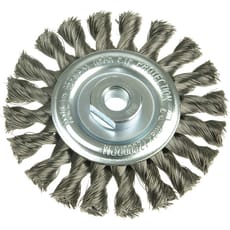 Lessmann 0.35 Steel Wire Knot Wheel Brush 