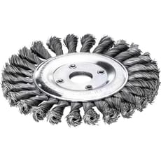 Lessmann 0.5 Steel Wire Knot Wheel Brush