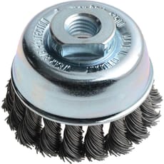 Lessmann 0.5 Steel Wire Knot Cup Brush