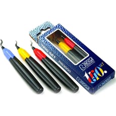 Noga 3 Piece Trio Universal Deburing Set 