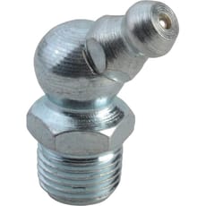 Lumatic 1/8 BSP Hydraulic Grease Nipple 45 Deg Angle