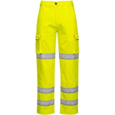 Portwest Womens Three Band Hi Vis Work Trousers