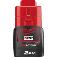 Milwaukee M12 B2 12v Cordless Li-ion Battery 2ah 