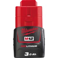 Milwaukee M12 B3 12v Cordless Li-ion Battery 3ah 