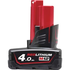 Milwaukee M12 B4 12v Cordless Li-ion Battery 4ah