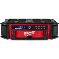 Milwaukee M18 PRCDAB+ 18v Cordless Packout Radio and Battery Charger Milwaukee M18 PRCDAB+ 18v Cordless Packout Radio and Battery Charger