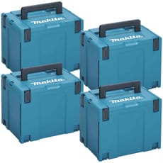 Makita 4 Piece 821552-6 Type 4 MakPac Connector Stackable Power Tool Case Set